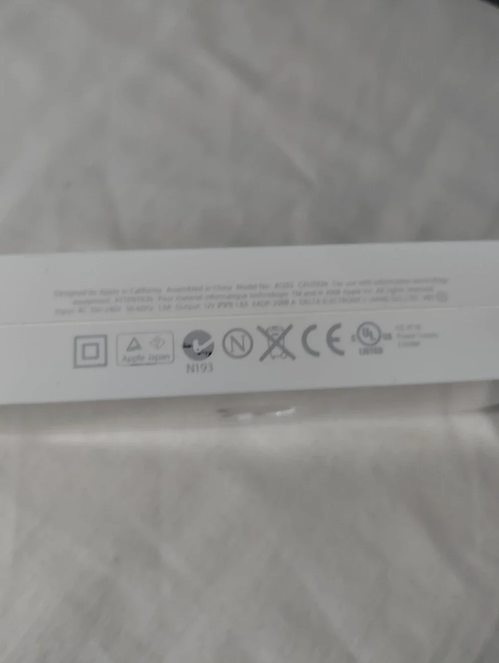 Apple Adapter Power Supply Model A1202 (Tested)